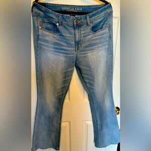 American Eagle Outfitters Super Stretch Kick Boot Jeans Size 16